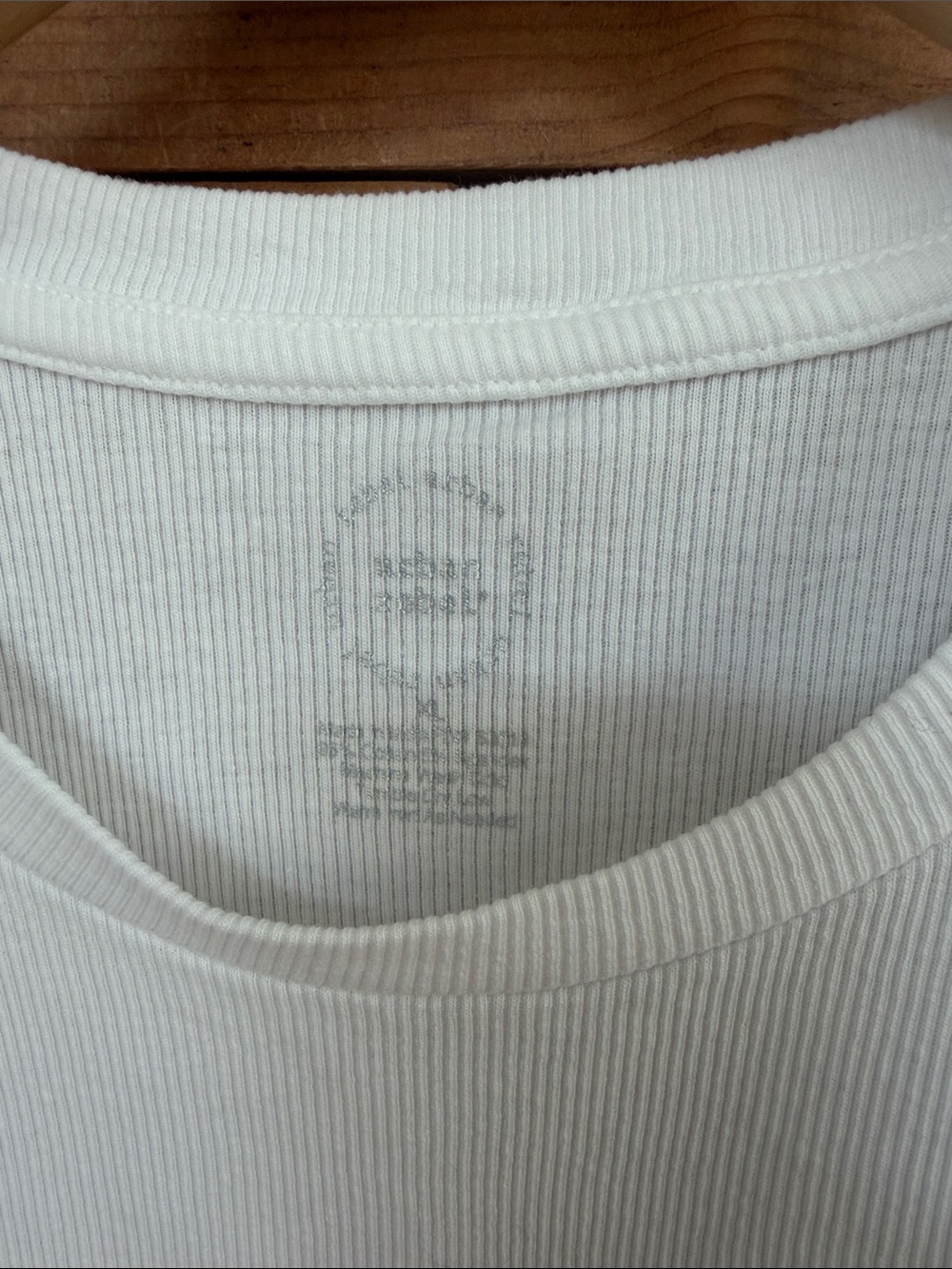 Urban Rebel White Ruffle-Sleeve Ribbed Top - Picture 2 of 5